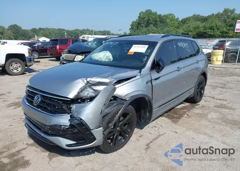 2023 Volkswagen Tiguan 2.0T Se R-Line Black from USA, damaged, VIN 3VVCB7AX2PM055070